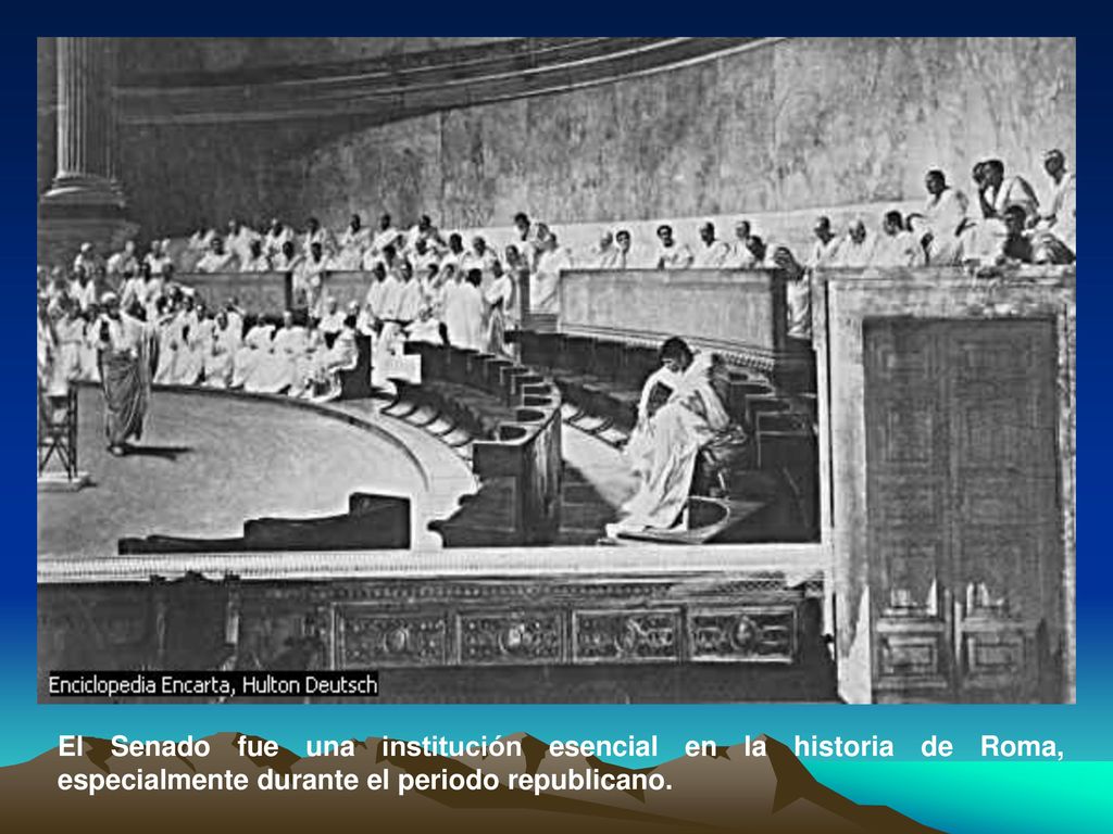 El Senado fue una institución esencial en la historia de Roma, especialmente durante el periodo republicano.