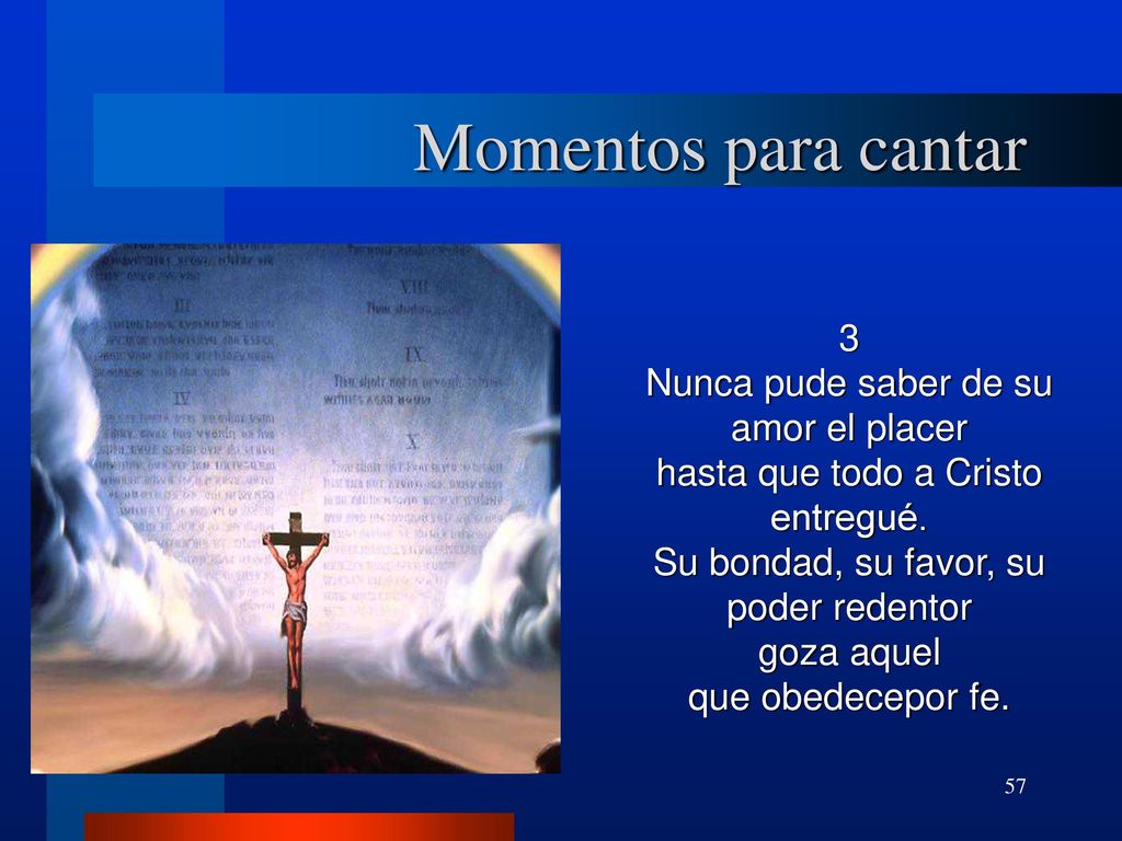 Momentos para cantar 3 Nunca pude saber de su amor el placer