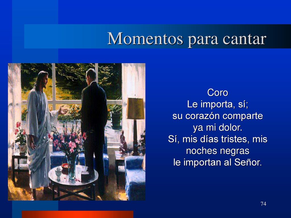 Momentos para cantar Coro Le importa, sí;