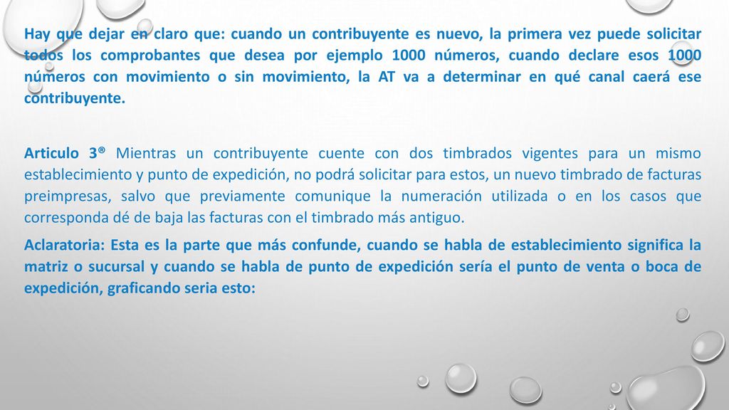 Hay que dejar en claro que: cuando un contribuyente es nuevo, la primera vez puede solicitar todos los comprobantes que desea por ejemplo 1000 números, cuando declare esos 1000 números con movimiento o sin movimiento, la AT va a determinar en qué canal caerá ese contribuyente.