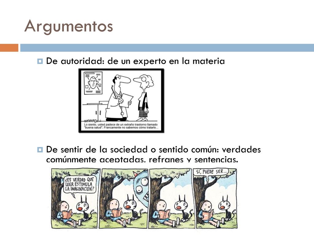 Argumentos De autoridad: de un experto en la materia