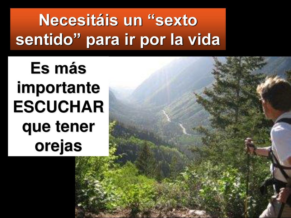 Necesitáis un sexto sentido para ir por la vida