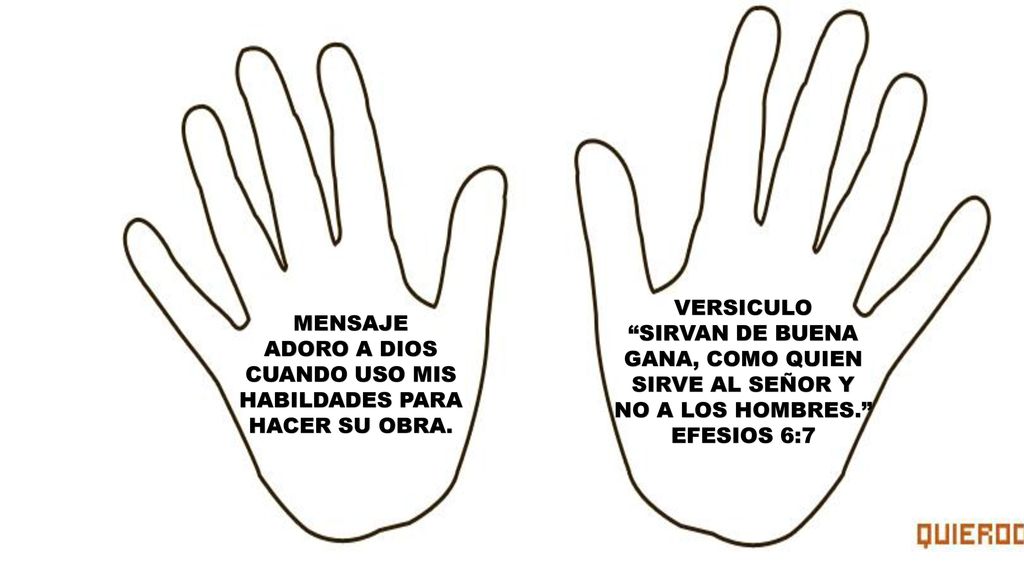 VERSICULO SIRVAN DE BUENA. GANA, COMO QUIEN. SIRVE AL SEÑOR Y. NO A LOS HOMBRES. EFESIOS 6:7.