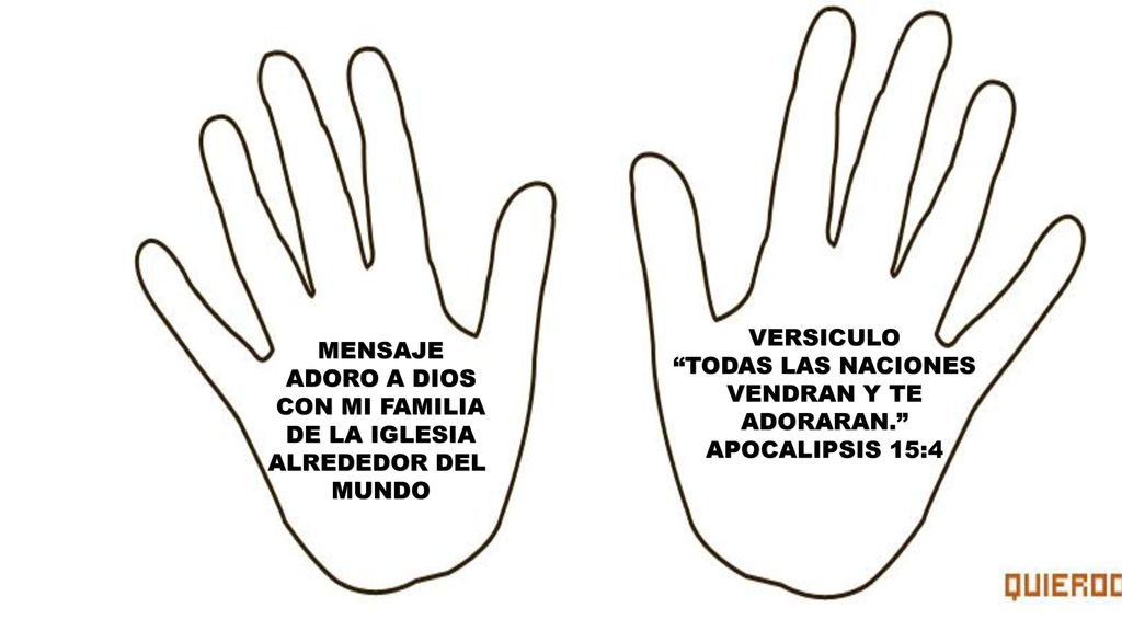 VERSICULO TODAS LAS NACIONES. VENDRAN Y TE. ADORARAN. APOCALIPSIS 15:4. MENSAJE. ADORO A DIOS.