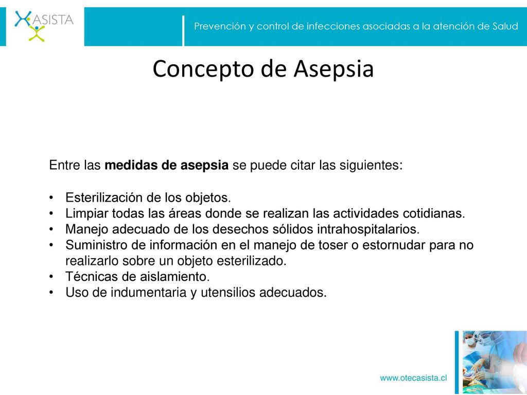 Prevención y control de infecciones asociadas a la atención de Salud