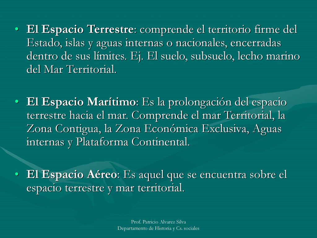 Prof. Patricio Alvarez Silva Departamento de Historia y Cs. sociales