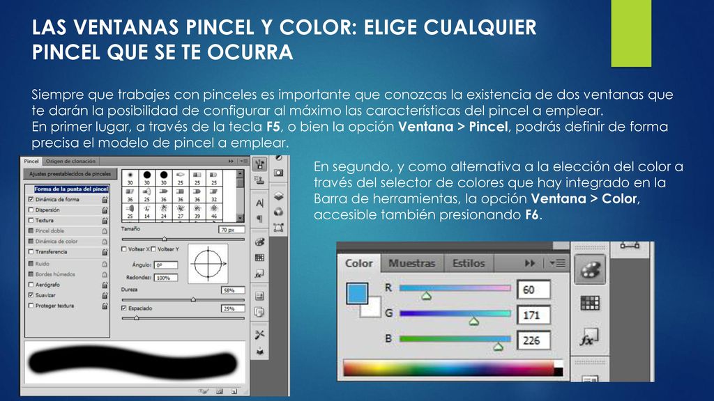 LAS VENTANAS PINCEL Y COLOR: ELIGE CUALQUIER PINCEL QUE SE TE OCURRA