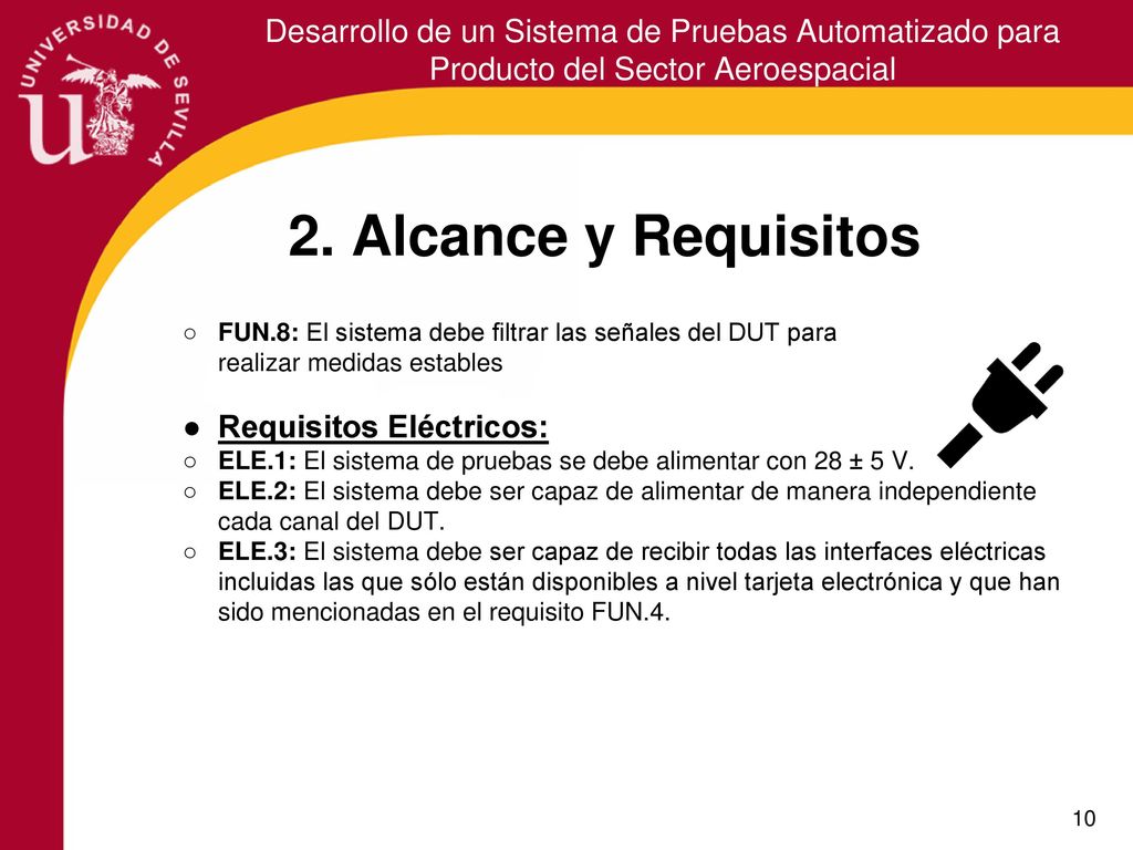 Desarrollo de un Sistema de Pruebas Automatizado para Producto del Sector Aeroespacial