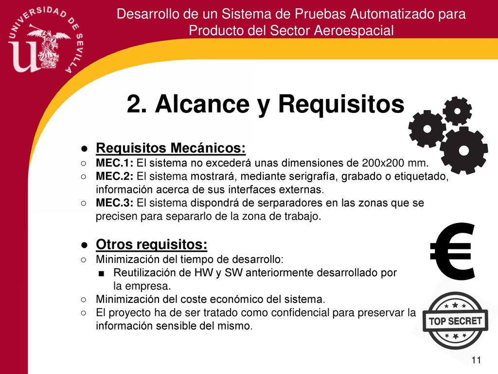 Desarrollo de un Sistema de Pruebas Automatizado para Producto del Sector Aeroespacial