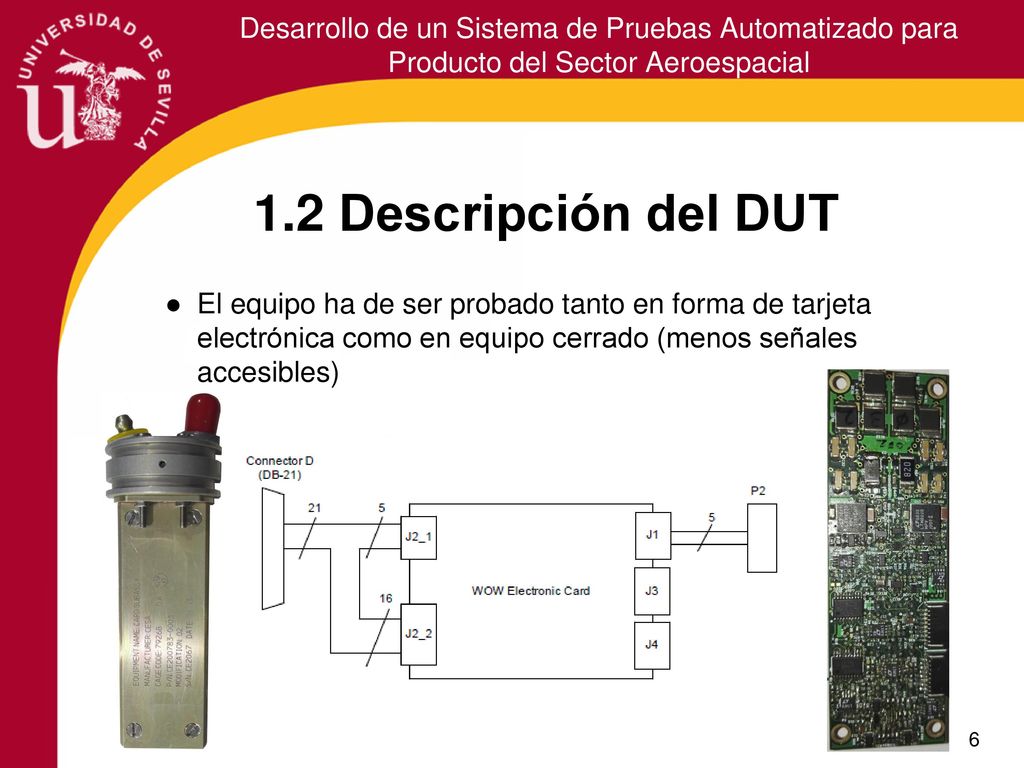 Desarrollo de un Sistema de Pruebas Automatizado para Producto del Sector Aeroespacial