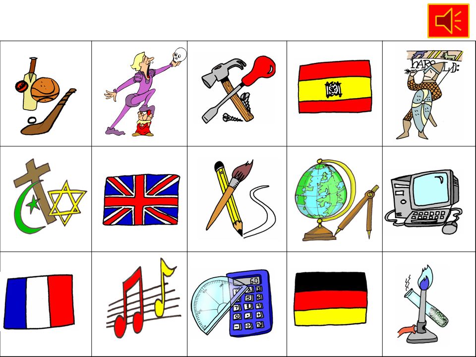 Using this slide, play the rhythm/music and point at the pictures in rotation (I have had to remove this as the file was too big but you can insert any rhythmic music clip with slow steady beat!) – the idea is for students to have a second’s thinking time and that they should respond en masse keeping in time to the music (for a demo please ask me!)