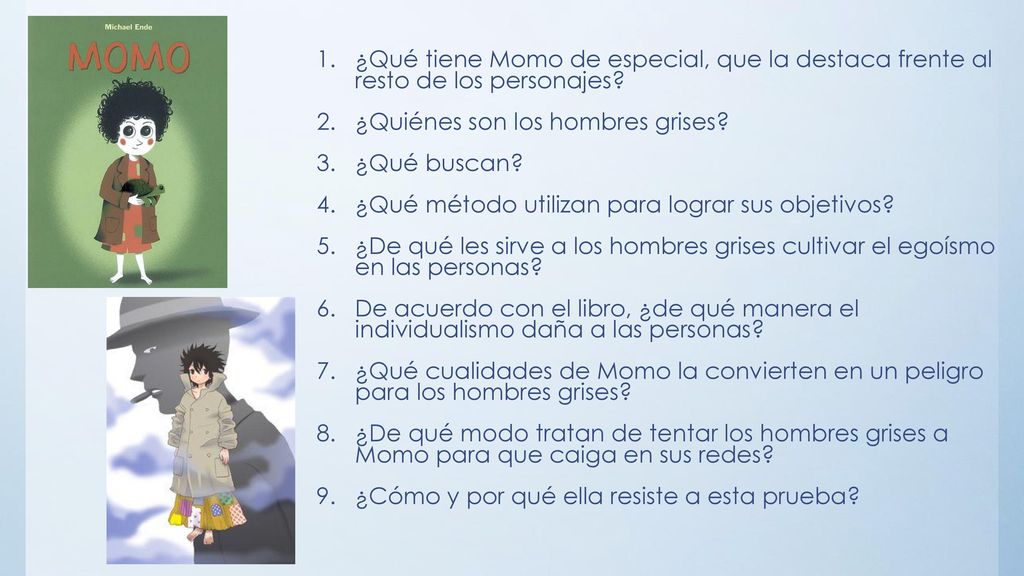 ¿Qué tiene Momo de especial, que la destaca frente al resto de los personajes