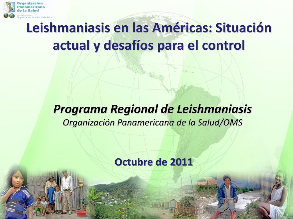 Leishmaniasis en las Américas: Situación actual y desafíos para el control