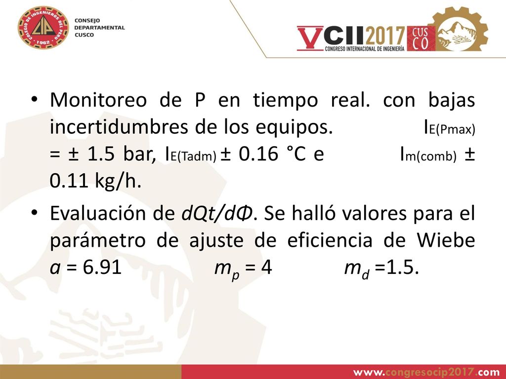 Monitoreo de P en tiempo real. con bajas incertidumbres de los equipos