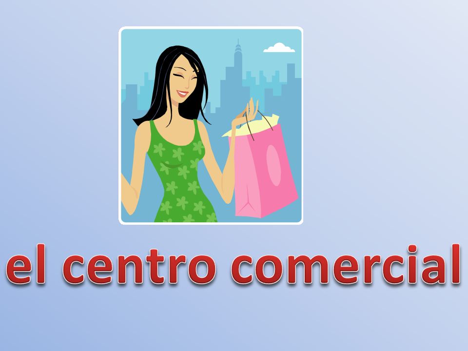 el centro comercial