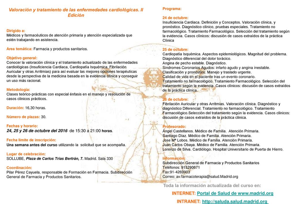 Valoración y tratamiento de las enfermedades cardiológicas. II Edición