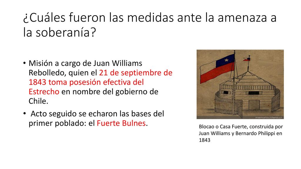 ¿Cuáles fueron las medidas ante la amenaza a la soberanía