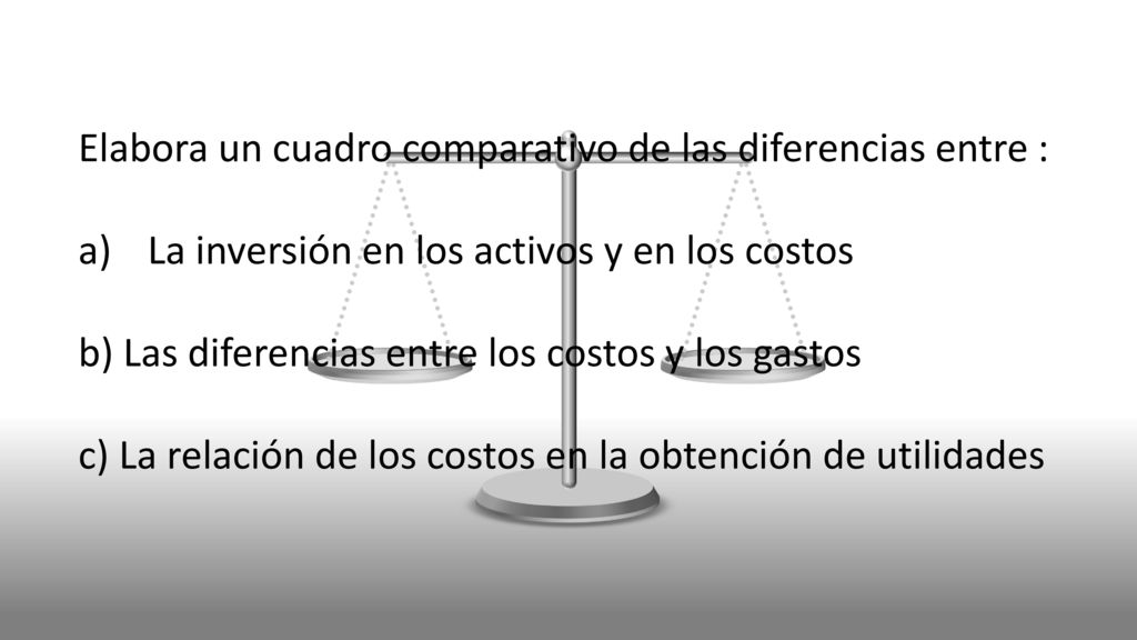 Elabora un cuadro comparativo de las diferencias entre :