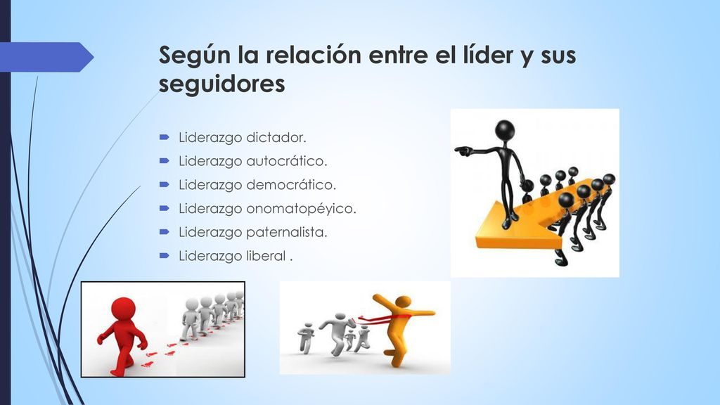 Según la relación entre el líder y sus seguidores
