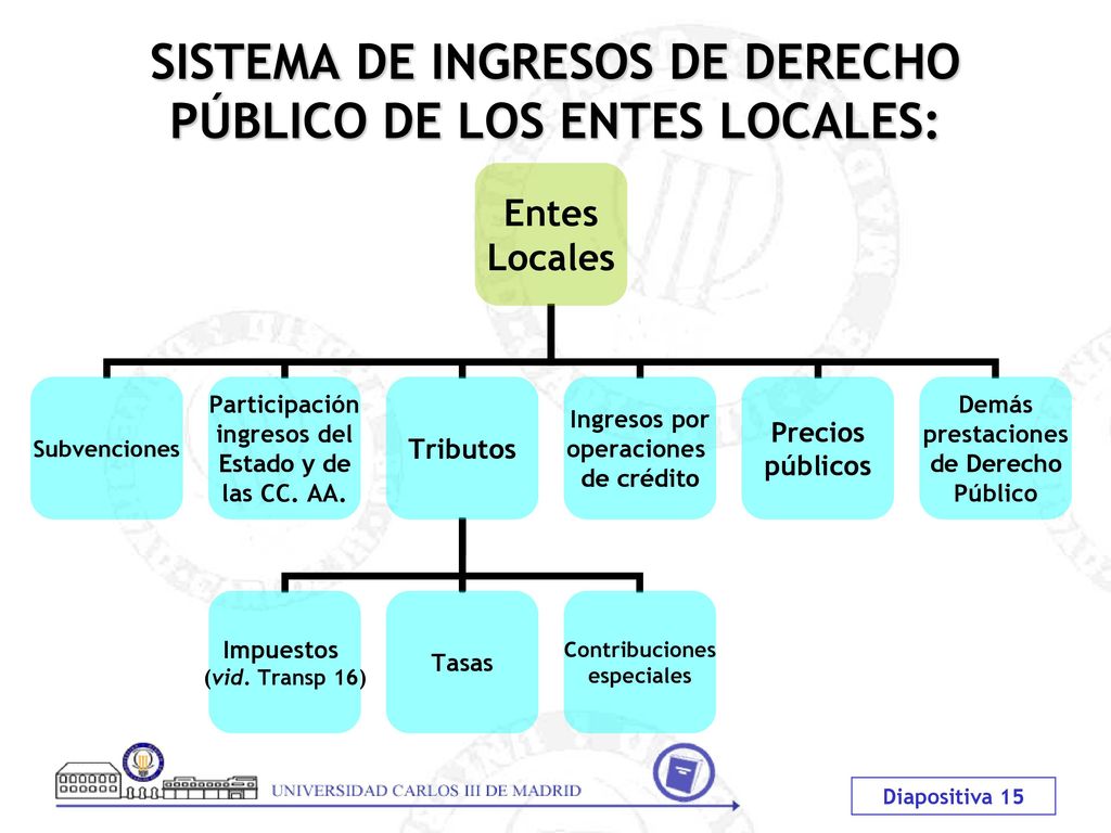 SISTEMA DE INGRESOS DE DERECHO PÚBLICO DE LOS ENTES LOCALES: