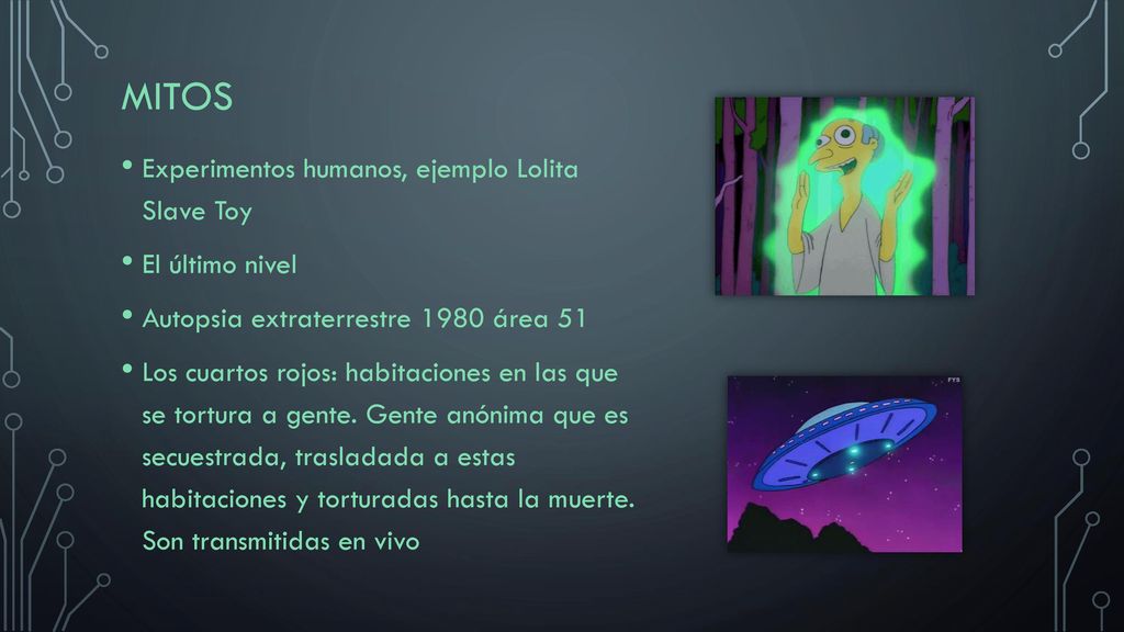 Mitos Experimentos humanos, ejemplo Lolita Slave Toy El último nivel
