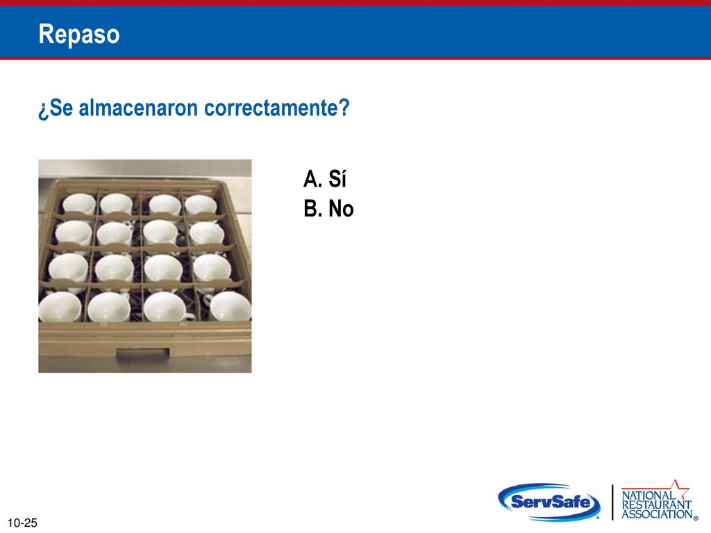 Repaso ¿Se almacenaron correctamente A. Sí B. No