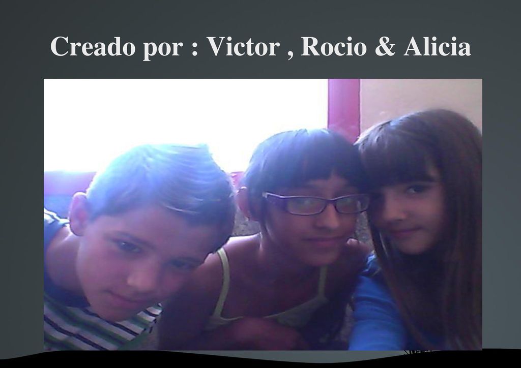 Creado por : Victor , Rocio & Alicia