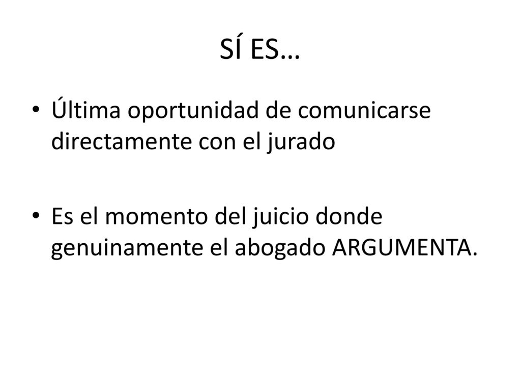 SÍ ES… Última oportunidad de comunicarse directamente con el jurado
