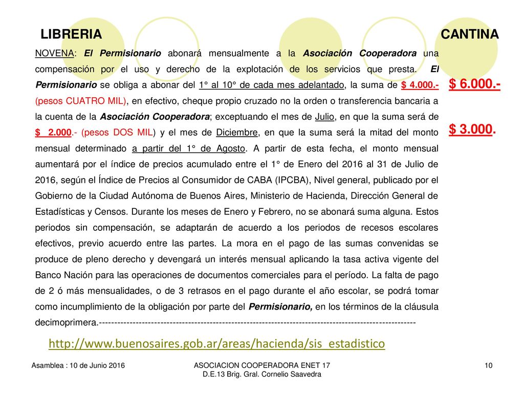 ASOCIACION COOPERADORA ENET 17 D.E.13 Brig. Gral. Cornelio Saavedra