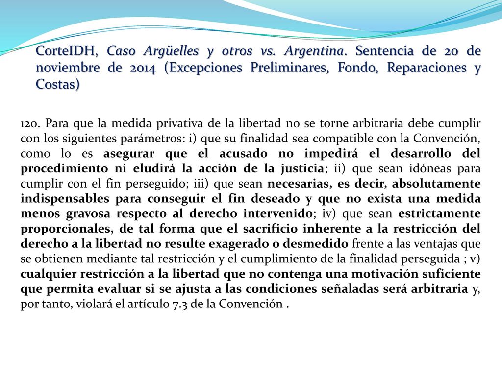 CorteIDH, Caso Argüelles y otros vs. Argentina