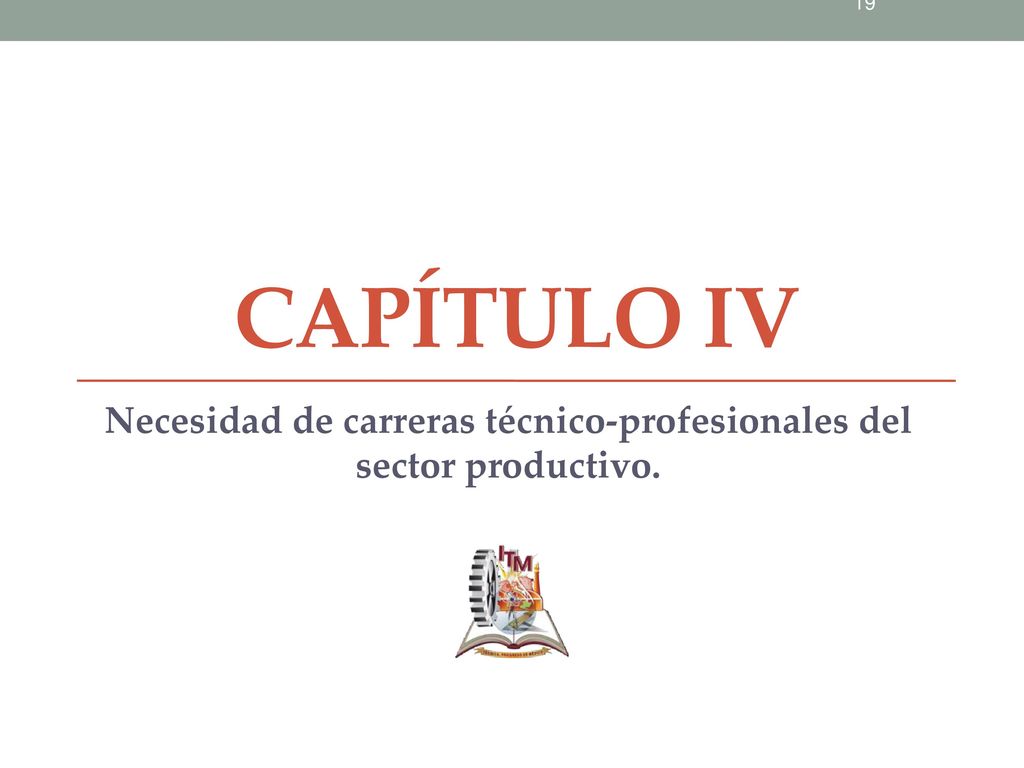Necesidad de carreras técnico-profesionales del sector productivo.