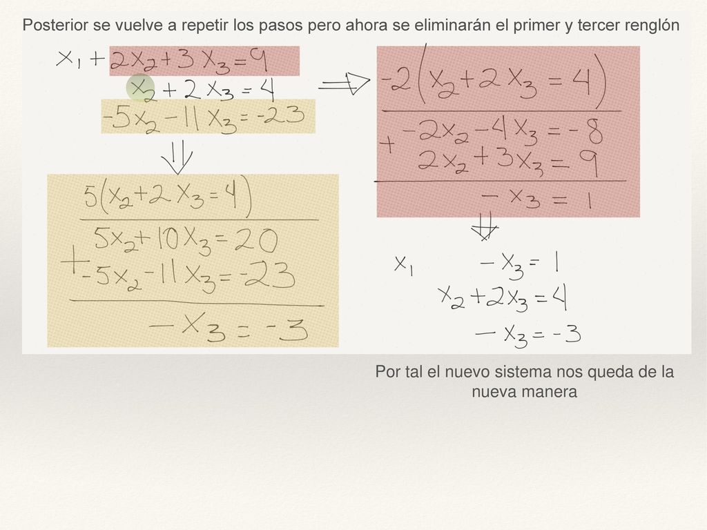Por tal el nuevo sistema nos queda de la nueva manera