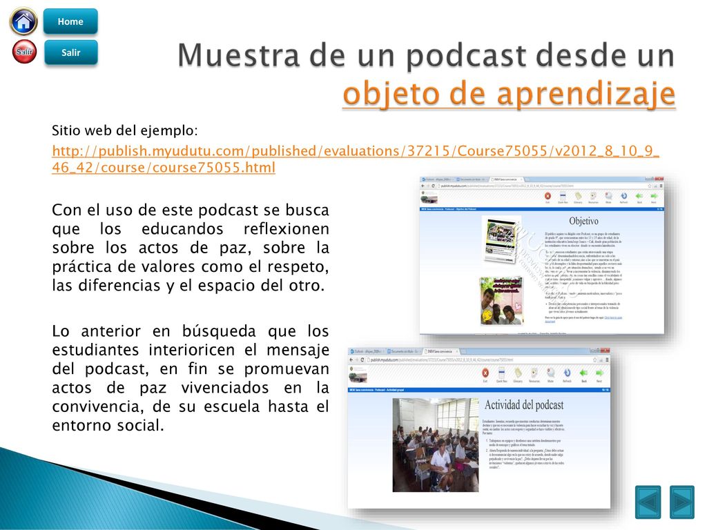 Home Salir. Sitio web del ejemplo:   46_42/course/course75055.html