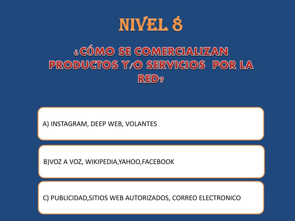 ¿CÓMO SE COMERCIALIZAN PRODUCTOS Y/O SERVICIOS POR LA RED