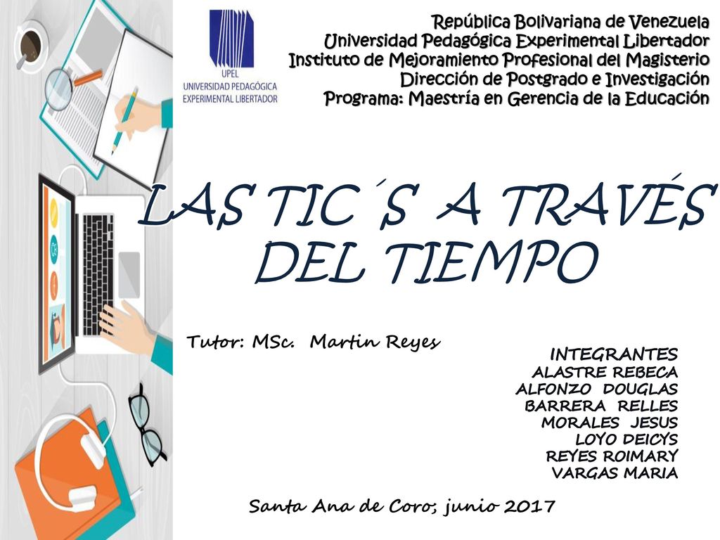Tutor: MSc. Martin Reyes Santa Ana de Coro; junio 2017