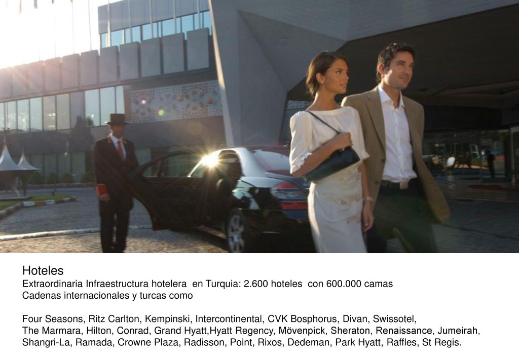 Hoteles Extraordinaria Infraestructura hotelera en Turquia: hoteles con camas. Cadenas internacionales y turcas como.