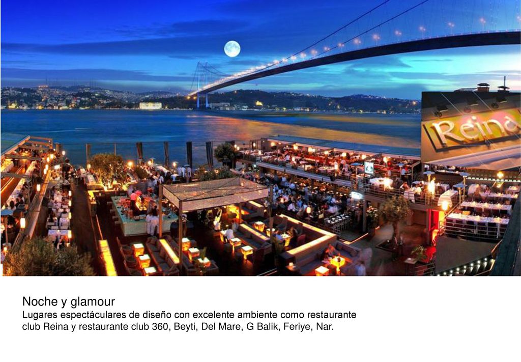 Noche y glamour Lugares espectáculares de diseño con excelente ambiente como restaurante.