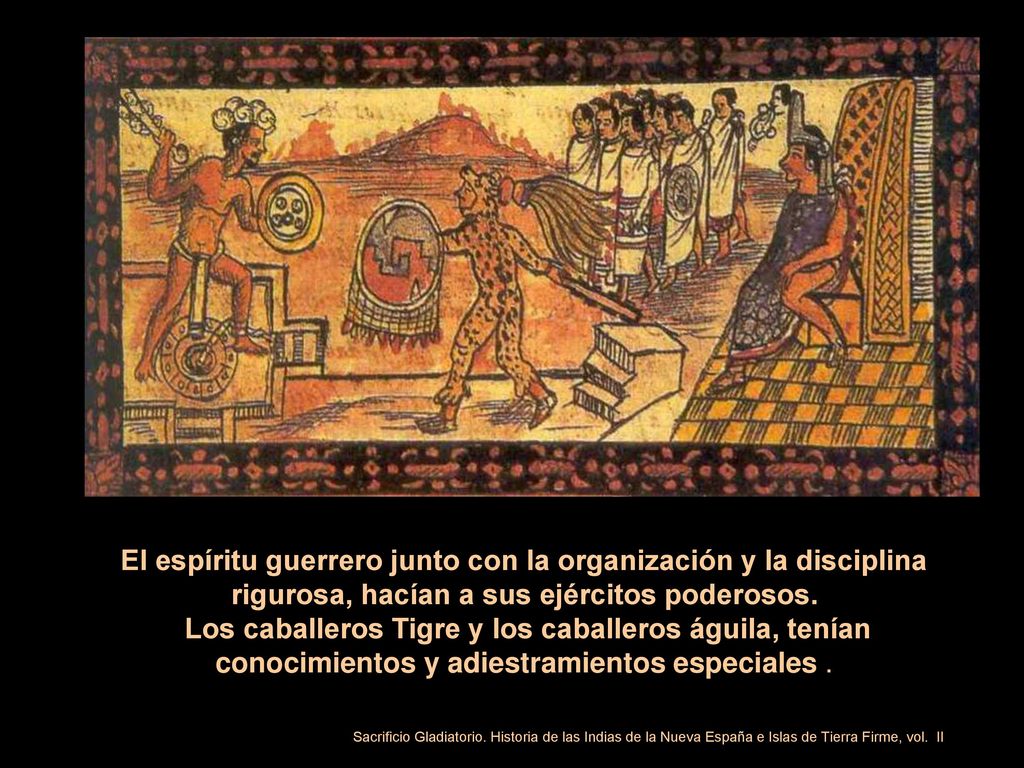 El espíritu guerrero junto con la organización y la disciplina rigurosa, hacían a sus ejércitos poderosos.