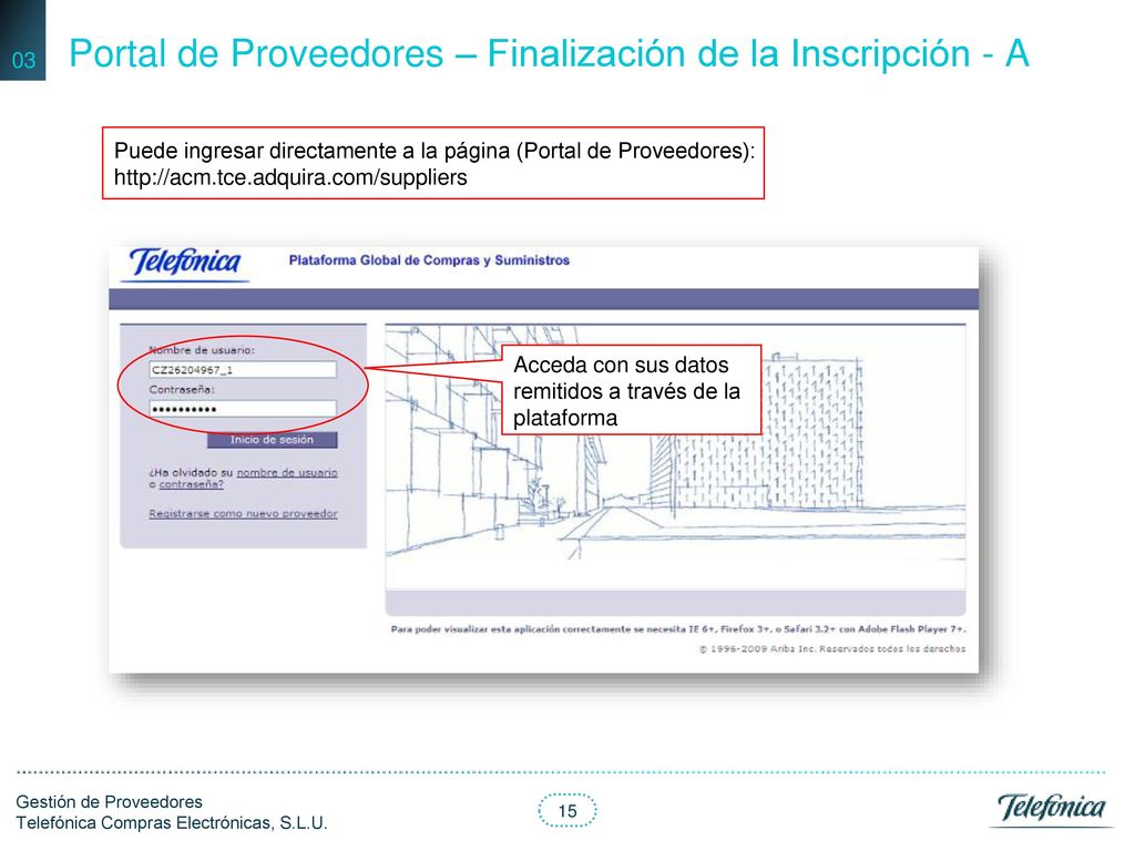 Portal de Proveedores – Finalización de la Inscripción - A
