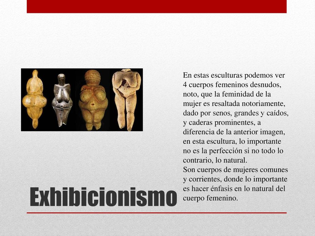 En estas esculturas podemos ver 4 cuerpos femeninos desnudos, noto, que la feminidad de la mujer es resaltada notoriamente, dado por senos, grandes y caídos, y caderas prominentes, a diferencia de la anterior imagen, en esta escultura, lo importante no es la perfección si no todo lo contrario, lo natural.
