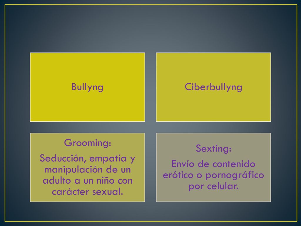 Envío de contenido erótico o pornográfico por celular.