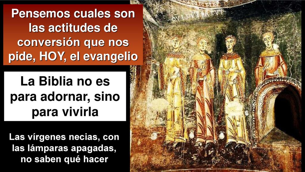 La Biblia no es para adornar, sino para vivirla