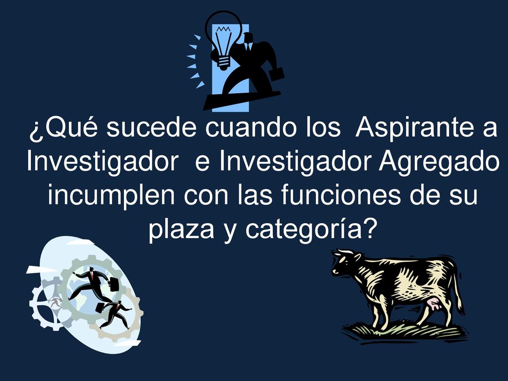 ¿Qué sucede cuando los Aspirante a Investigador e Investigador Agregado incumplen con las funciones de su plaza y categoría