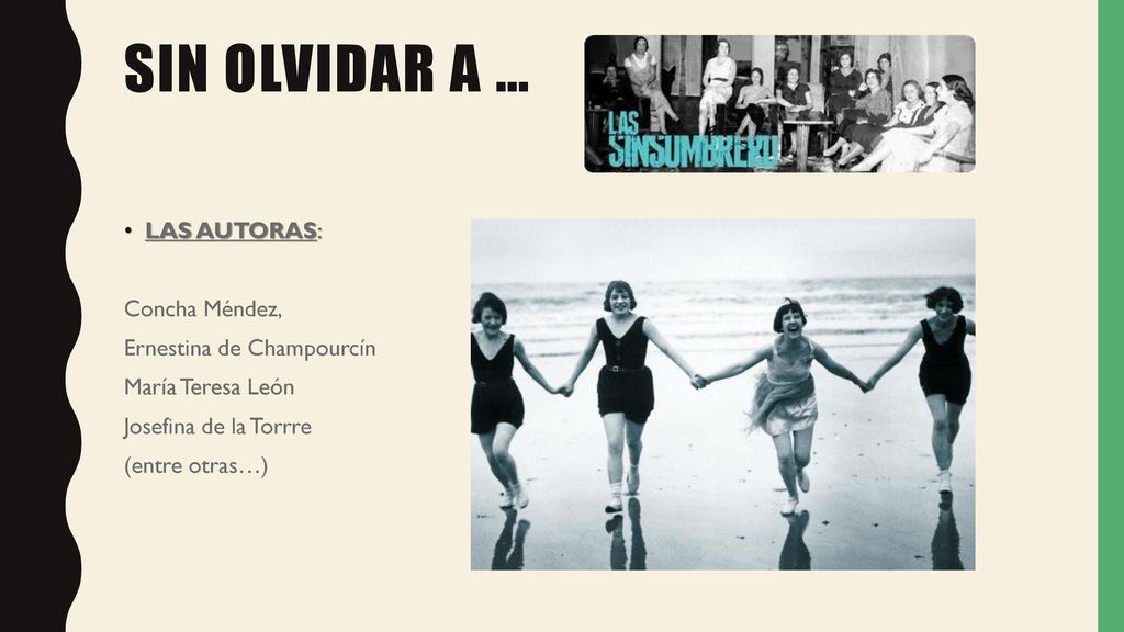 SIN OLVIDAR A … LAS AUTORAS: Concha Méndez, Ernestina de Champourcín