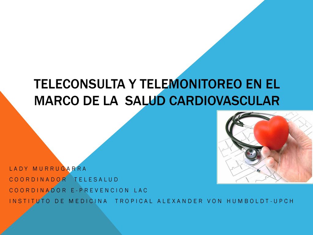 Teleconsulta y Telemonitoreo en el Marco de la Salud Cardiovascular