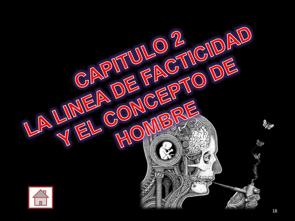 CAPITULO 2 LA LINEA DE FACTICIDAD Y EL CONCEPTO DE HOMBRE