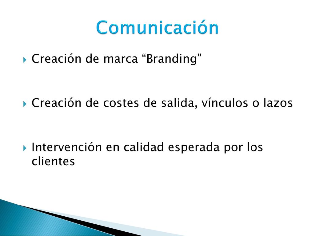 Comunicación Creación de marca Branding