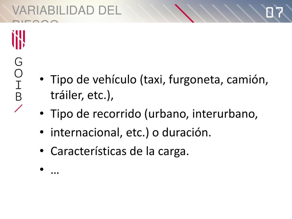 07 Tipo de vehículo (taxi, furgoneta, camión, tráiler, etc.),