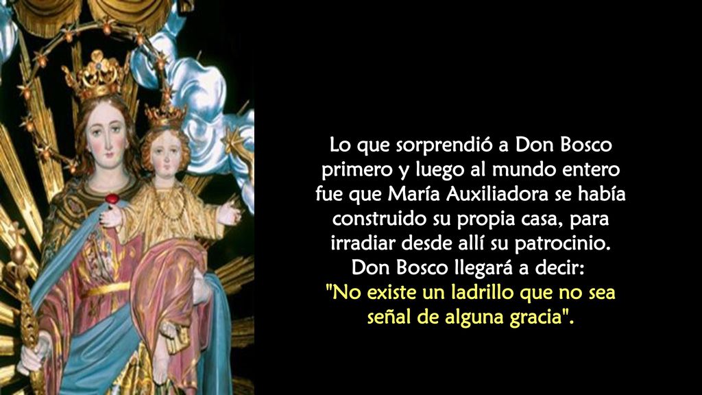 No existe un ladrillo que no sea señal de alguna gracia .