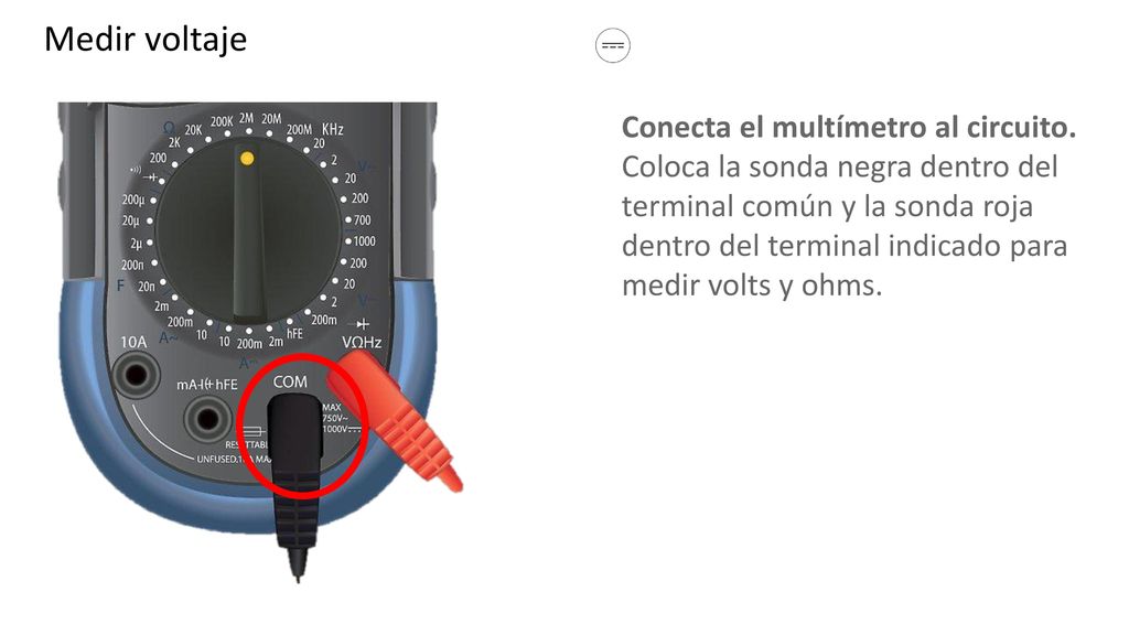 Multímetro Es un instrumento que mide principalmente magnitudes de  corriente, voltaje y resistencia, sin embargo algunos modelos permiten  calcular temperatura, - ppt descargar